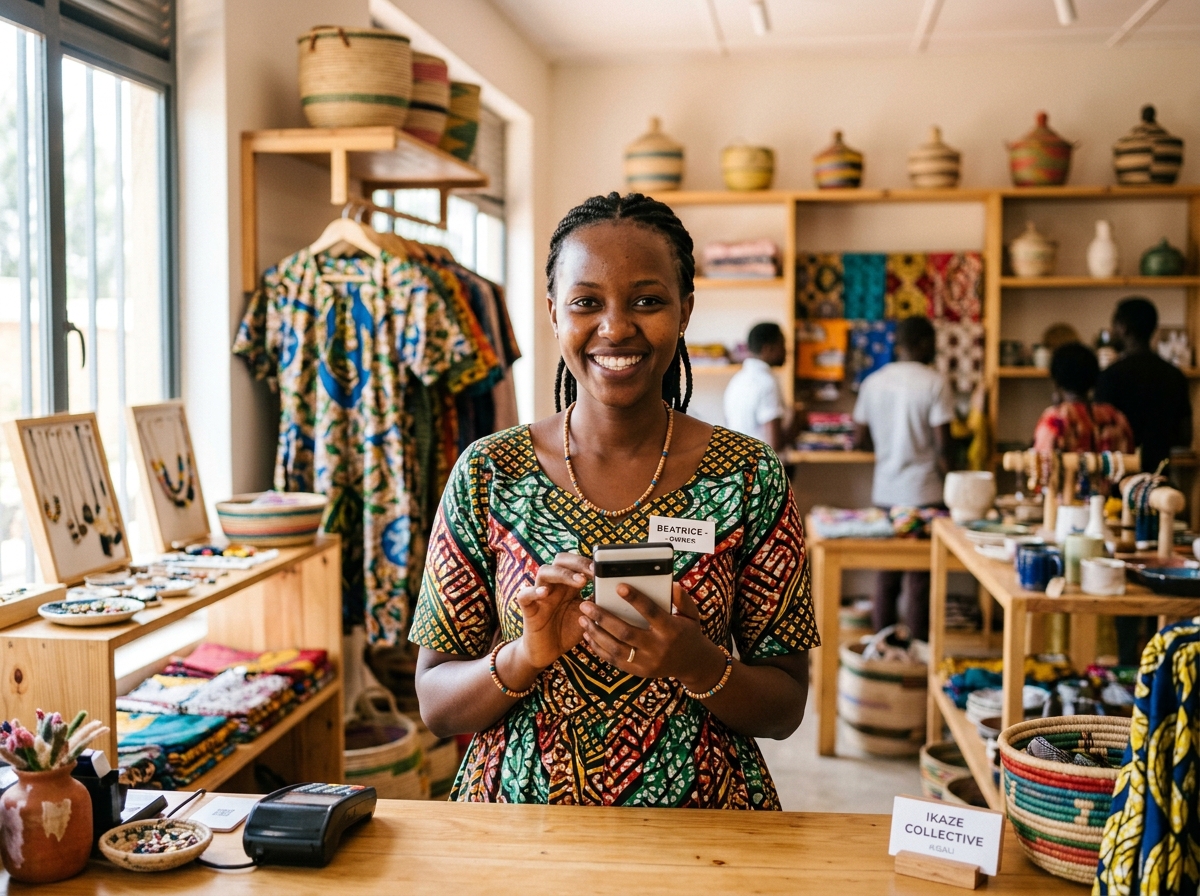 Rwandan Store Merchant
